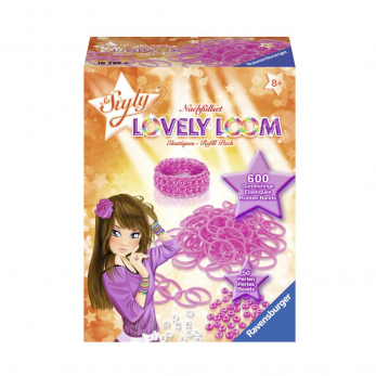 Набор резинок Lovely Loom, розовые