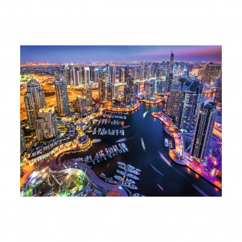 Пазл Дубай на берегу Персидского залива, 1500 деталей
