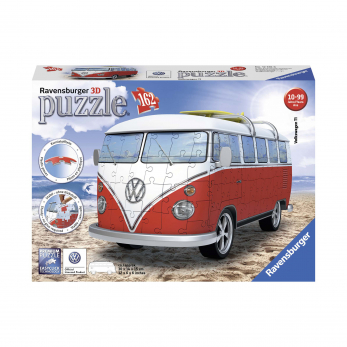 3D Пазл VW Bus T1, 162 детали