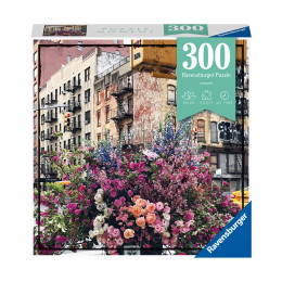 Пазл Цветы в Нью-Йорке, 300 деталей